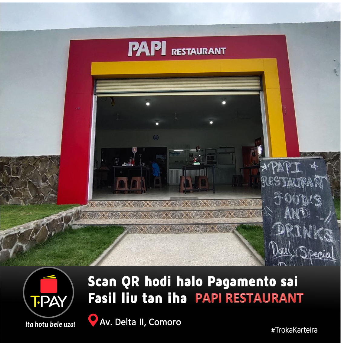 TPay - ita hotu bele uza!