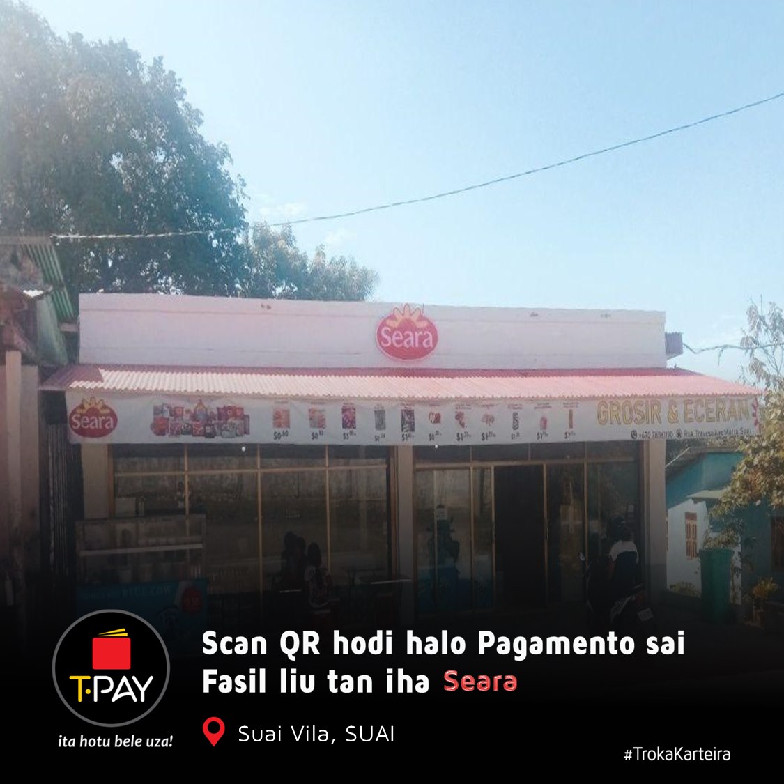 TPay - ita hotu bele uza!