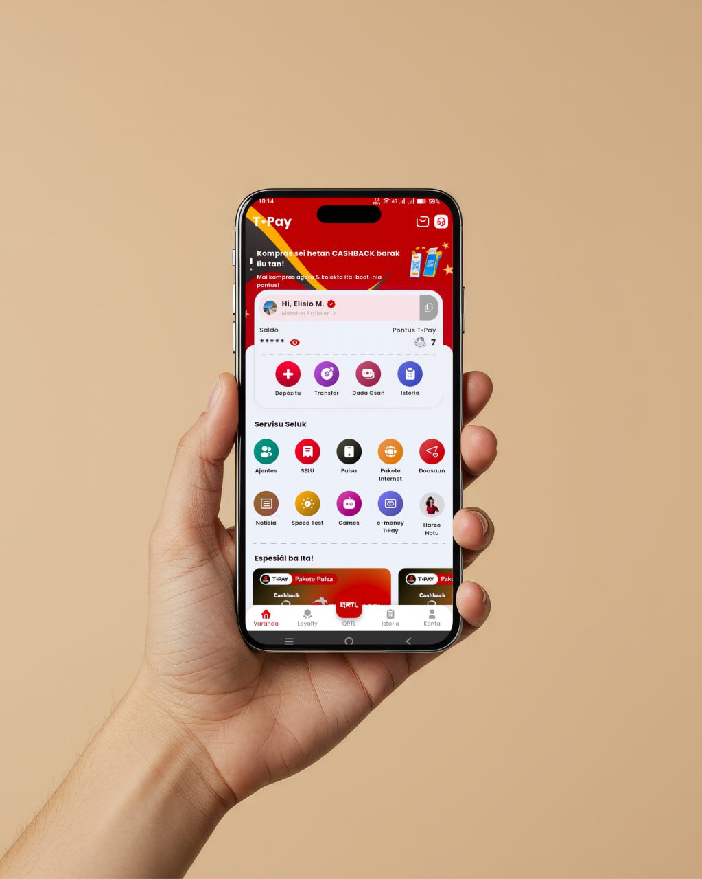 TPay - ita hotu bele uza!