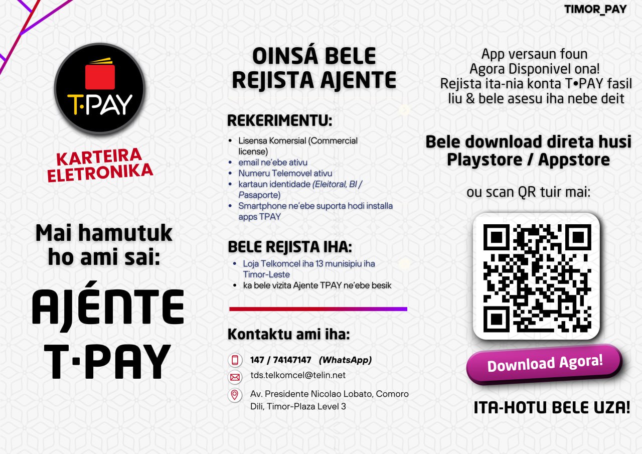 TPay - ita hotu bele uza!